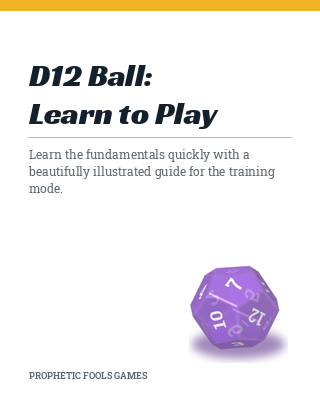 D12 Ball: Learn to Play, the cover