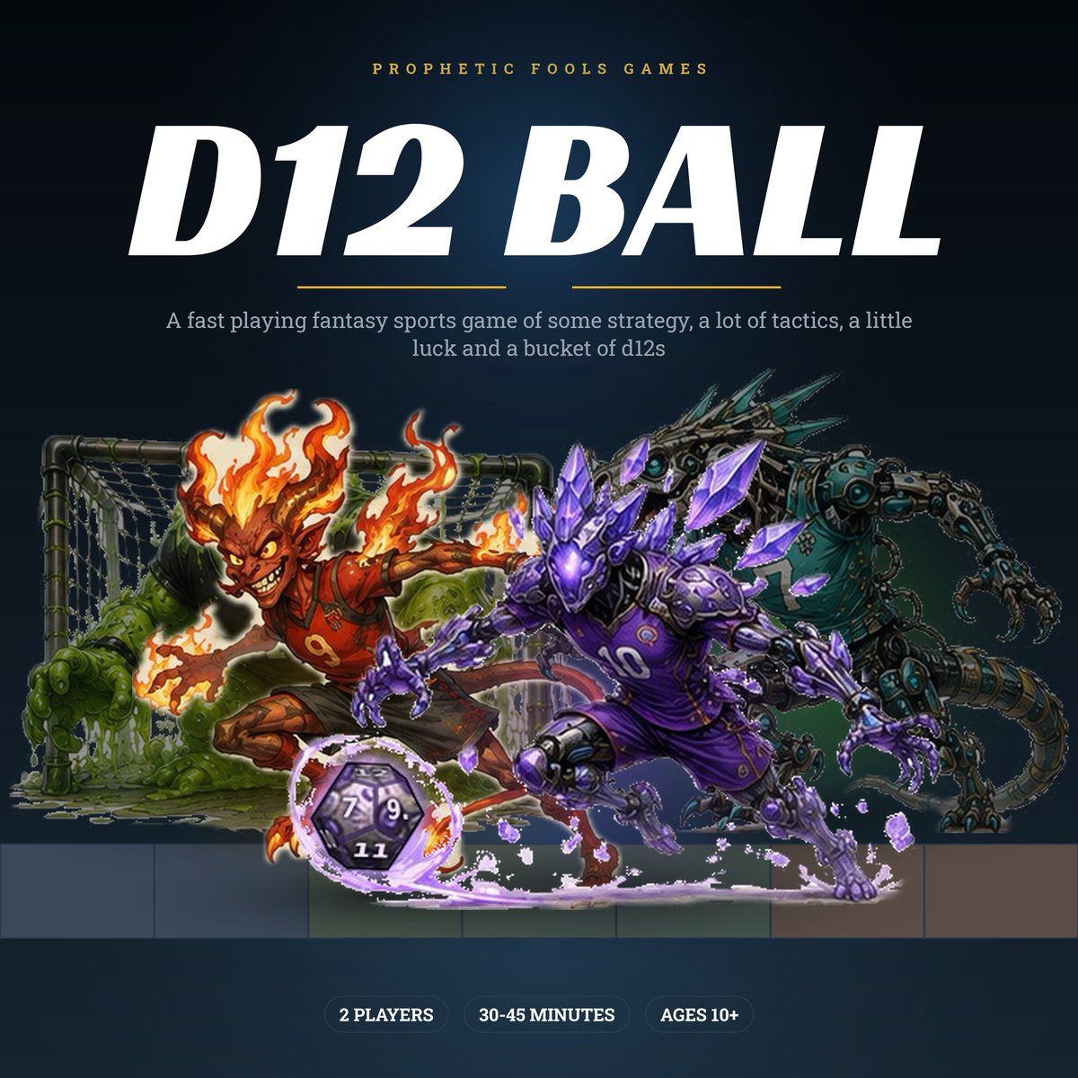 The D12 Ball box cover, night edition